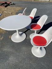 Vintage Grey Fibreglass Tulip