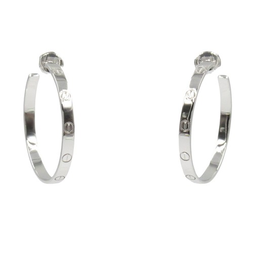 Cartier love hoop pierced - cartier,
