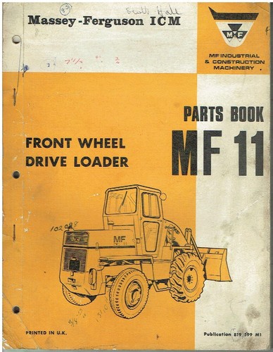 Massey ferguson mf11 - massey, front