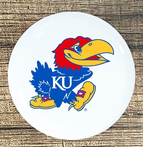 Kansas jayhawks white ceramic - kansas,