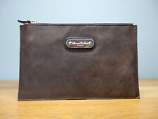 SIENNA DE LUCA - New - Made in Italy distressed effect leather clutch bag