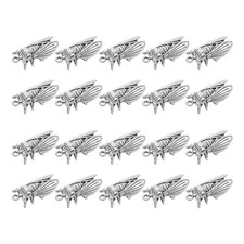  20 Pcs Cicada Charm Pendant