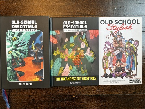 Old school essentials rules - school,