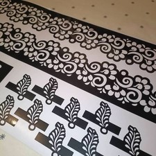 14pc Henna Stencils Large