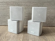 2 X BOSE WHITE DOUBLE CUBE