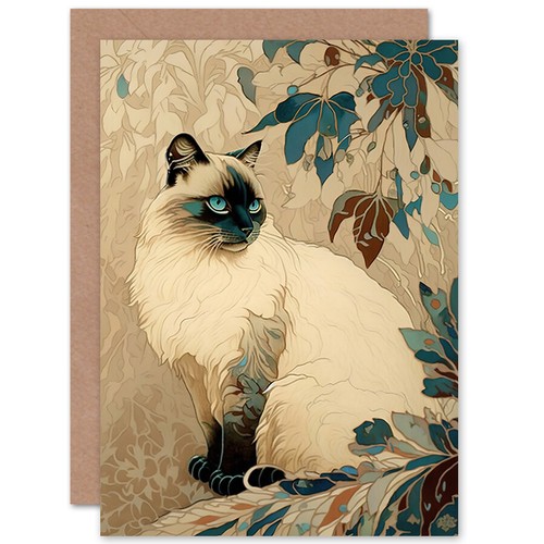 Blue point ragdoll cat - blue,