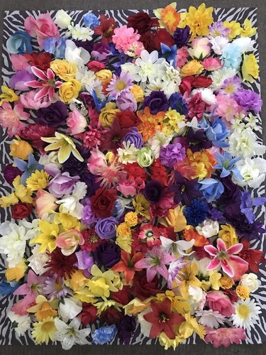 Flower heads mixed job - 50, lot