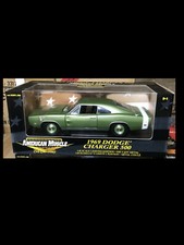 1969 Dodge Charger 500 Green 1:18 Ertl American Muscle 32963