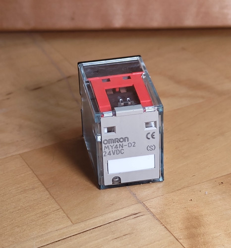 Relay my4n 24vdc omron - relay, my4n-d2-24vdc