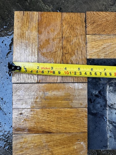 Solid oak parquet flooring - oak,