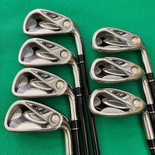 TaylorMade r7 DRAW Iron Set 7pcs 4-Pw Flex R Regular Reax 55