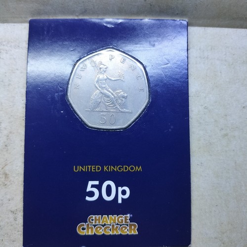 1969 50p britannia - 50p, new