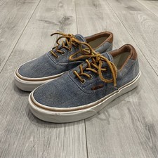 Vans Era 59 Denim blue trainers skate shoes  UK Size 4