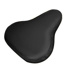 Black Bicycle Saddle Cover