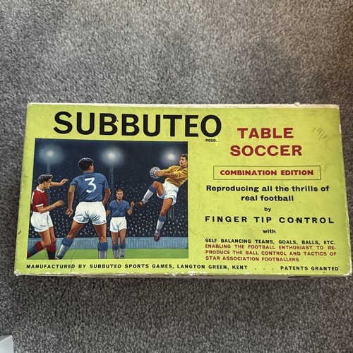 Superb vintage subbuteo table - superb,