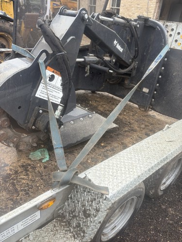 Bobcat skid steer stump - bobcat,