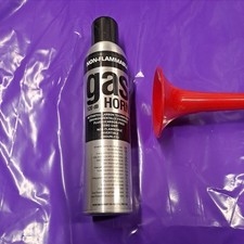 Gas Horn Alarm - 120 dB - Loud Emergency Alert Device - Onsite & Back-up Alarm