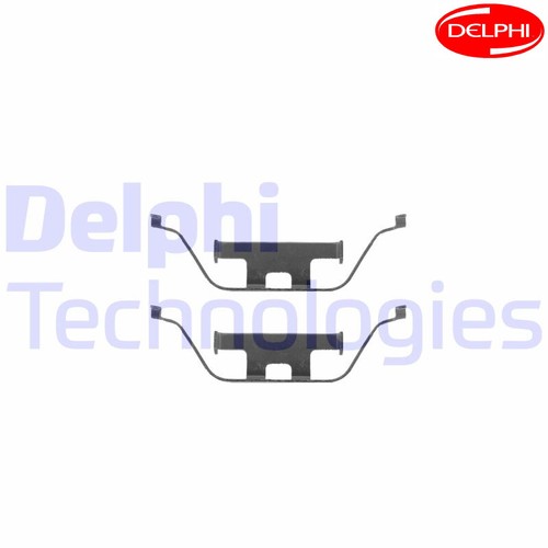 Brake pad fitting kit rear - fitting,
