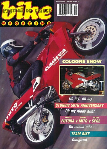 Bike 1990 cagiva mito aprilia - bike,