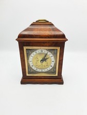 Vintage Hard Wood Mantel Clock
