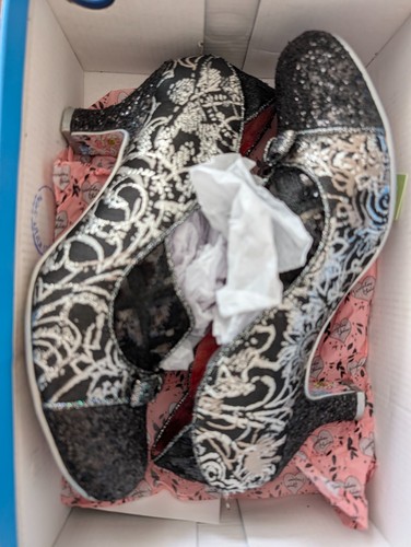 Irregular choice black - irregular, silver