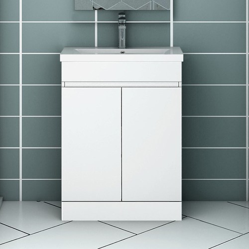 White anthracite glossy - white, /anthracite