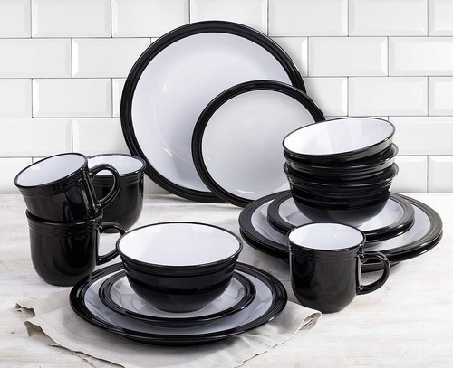 Piece dinner set round - 16-piece,