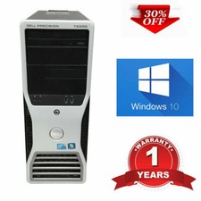 Dell Precision T5500 Dual Xeon X5650 2.66GHz 2TB SATA 24GB DDR3 Quadro 600 1GB 