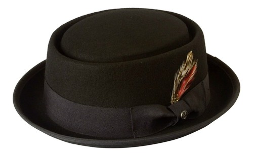 Black pork pie hat mod - pork, ska