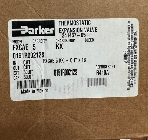 Parker thermostatic expansion - parker,