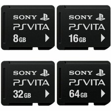 TEST-Used  PS Vita Memory Card Official  32GB,16GB,8GB,4GB 