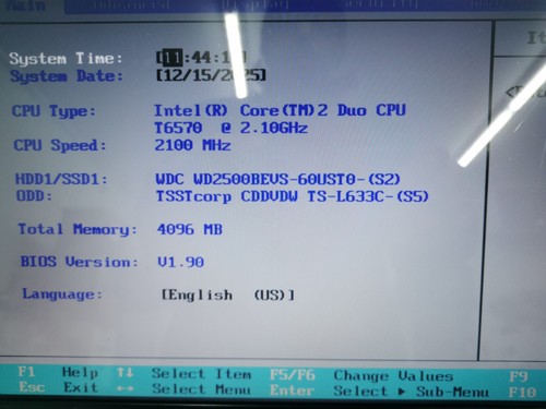 Toshiba satellite pro l500 - toshiba,