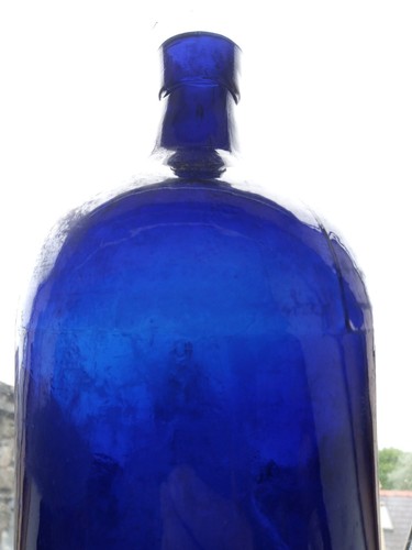 Huge antique apothecary bottle - huge,