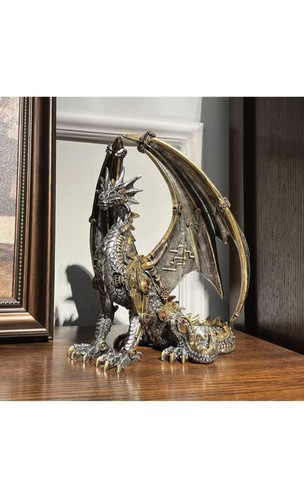 Dragon statue gothic retro - dragon,
