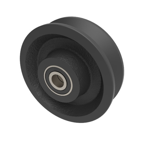 150mm cast iron grooved - v,