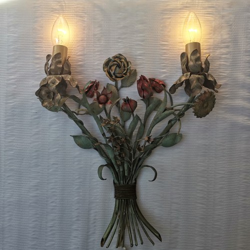 Antique italian tole wall - italian,