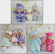 Berenguer Dolls 3 Knitting