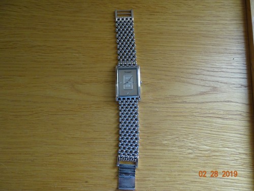 Watch with platinum ingot