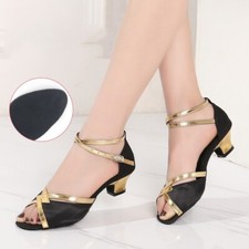 Latin dance shoes adult women's square dance shoes soft soled dance shoes