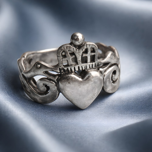 Celtic claddagh ring - celtic,