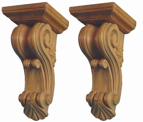 Regency wooden corbels - regency, corbels,