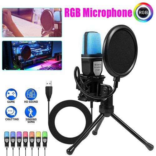 Rgb usb condenser recording - usb,