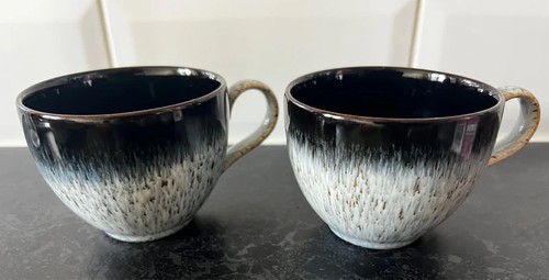 Pair denby halo brew - denby, cups