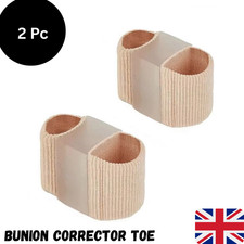 2PCS Bunion Corrector Toe Splint Straightener Hallux Valgus Foot Separator