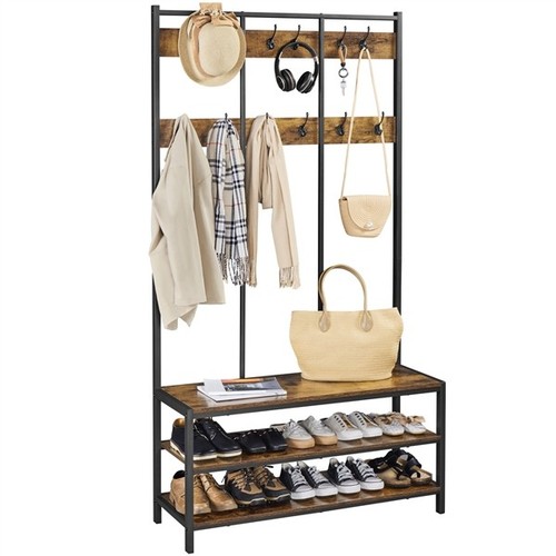 Industrial coat rack shoe - coat,