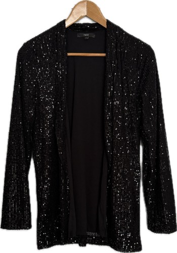 Ladies next black sequin - black,