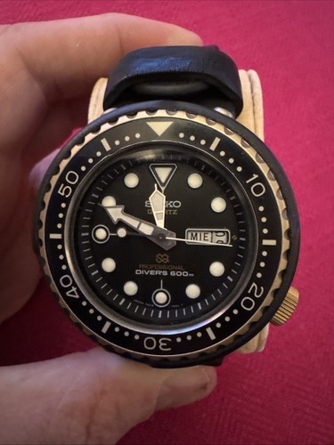 Seiko 7549 7009 golden - 'golden, tuna'