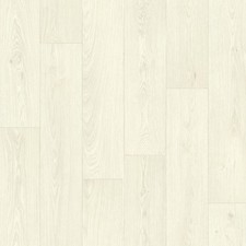 Cream Vinyl Pale Wood Plank