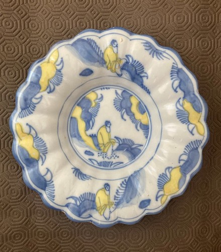 Delft blue and white - blue,