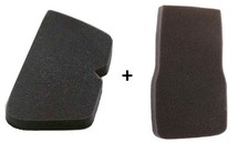 2x air filter 13781-38B50 for Suzuki vs 1400 GLF Intruder 1987-2004